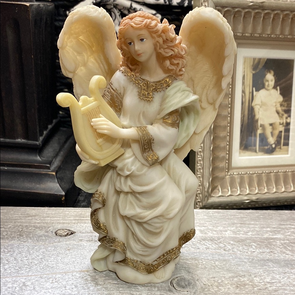 Vintage 1993 Roman Seraphim Classics Cymbeline Peacemaker Angel Figurine!